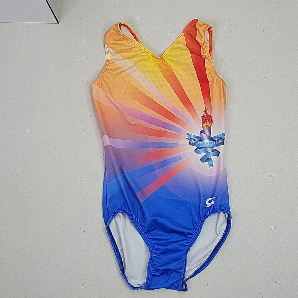Elite Gymnastics Spirits of the Flame Leotard